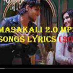 Masakali 2 0 Mp3 Songs Lyrics