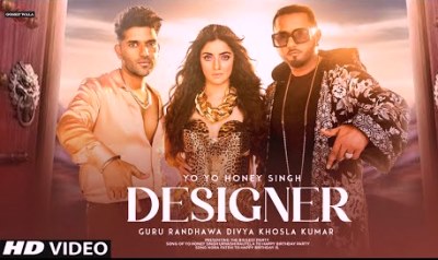 Designer Lyrics sung by Yo Yo Honey Singh, Guru Randhawa